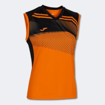 SUPERNOVA II T-SHIRT ORANGE-BLACK SLEEVELESS