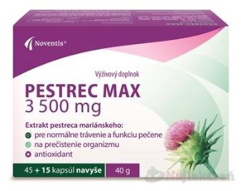 Noventis PESTREC MAX 3500 mg 45+15 ks