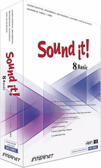 Internet Co. Sound it! 8 Basic (Win) (Digitálny produkt)