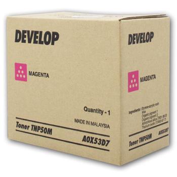 Develop originálny toner A0X53D7, magenta, 5000 str., TNP-50M, Develop Ineo +3100P