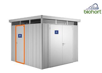 Biohort Dodatočné dvere k domčekom Biohort (Sivý kremeň metalíza)