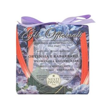 Nesti Dante Gli Officinali mydlo Soap Hydrangea & Rhubarb 200 g