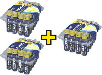 Varta Energy, Kauf 3 Sets - zahl 2, mikrotužková batérie typu AAA  alkalicko-mangánová  1.5 V 72 ks