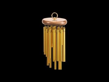 MEINL HAND CHIMES GOLD FINISH 24 ALUMINUM BARS