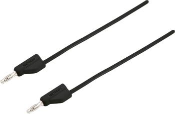 VOLTCRAFT MSB-300 merací kábel [lamelový zástrčka 4 mm - lamelový zástrčka 4 mm] 0.75 m čierna 1 ks