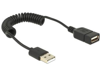 Delock kábel USB 2.0, predlžovací, samec/samica, krútený kábel