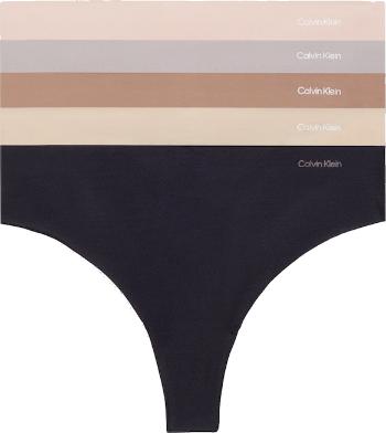 Calvin Klein 5 PACK - dámske tangá QD3556E-NP1 S