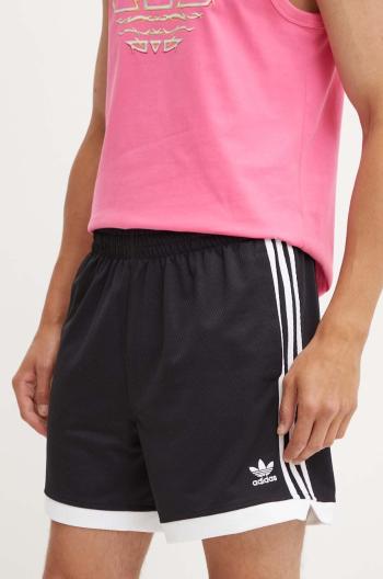 Šortky adidas Originals Adicolor pánske, čierna farba, IZ4800