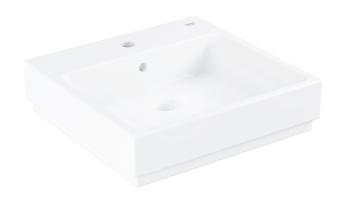 GROHE - Cube Ceramic Umývadlo s prepadom, 500x490 mm, PureGuard, alpská biela 3947800H