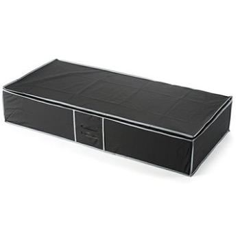 Compactor textilný úložný box na oblečenie pod posteľ 90 × 45 × 18 cm – čierny (RAN6272)