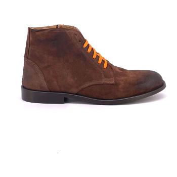 Duca Di Morrone  Saverio - Suede Brown  Čižmy Hnedá