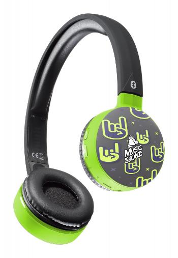 Bluetooth sluchátka MUSIC SOUND s hlavovým mostem a mikrofonem, vzor 3