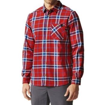 Košeľa adidas AO Men Checker Moss LS Shirt AI2208 50