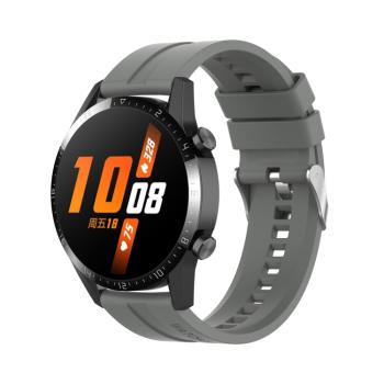 SILICONE Remienok Huawei Watch GT 3 46mm / GT 3 SE / GT Runner šedý