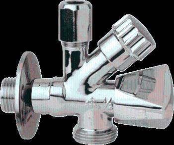 Kombinovaný rohový Multi - pračkový ventil ET551L