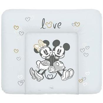 CEBA BABY prebaľovacia podložka mäkká na komodu 85 × 72 cm, Disney Minnie & Mickey Grey (5907672336732)
