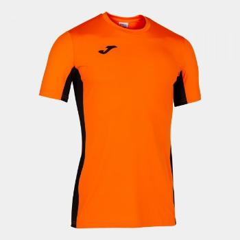 SUPERLIGA T-SHIRT ORANGE-BLACK S/S M