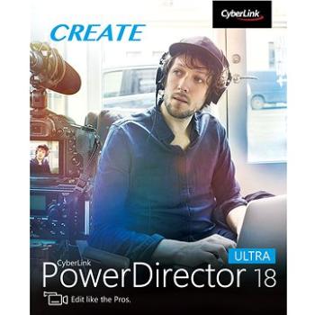 CyberLink PowerDirector 18 Ultra (elektronická licencia) (Cybepowdirultra18)