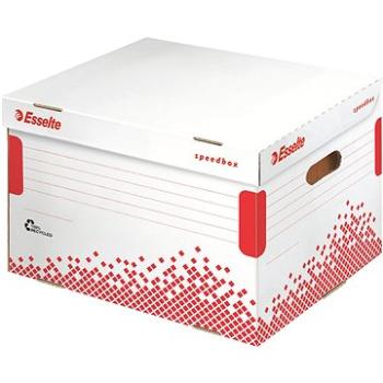 Esselte Speedbox 39,2 x 30,1 x 33,4 cm, bielo-červená (623914)