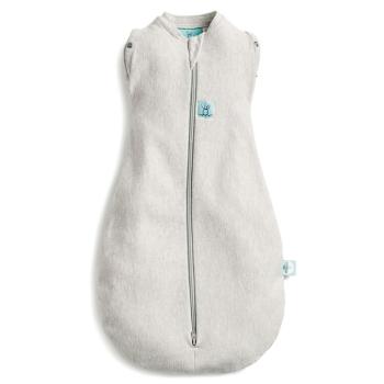 ERGOPOUCH Zavinovačka a vak na spanie 2v1 Cocoon Grey Marle 0-3 m, 3-6 kg, 1 tog