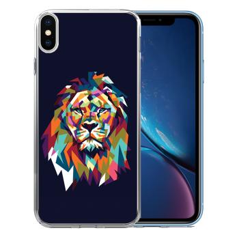 MY ART ochranný obal Apple iPhone X / XS LION (246)