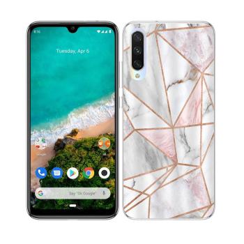 MY ART Ochranný kryt Xiaomi Mi 9 Lite PINK MARBLE (143)