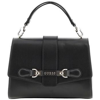 Guess  NOLANA TOP HANDLE FLAP  Kabelky Čierna