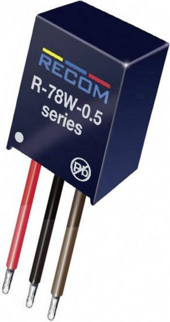 RECOM R-78W5.0-0.5 DC / DC menič napätia, modul  5 V 500 mA 2.5 W Počet výstupov: 1 x