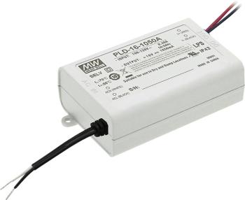 Mean Well PLD-16-350B LED driver  konštantný prúd 16 W 0.35 A 24 - 48 V/DC bez možnosti stmievania