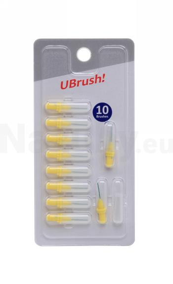 Herbadent UBrush 0,6 mm náhradné nástavce