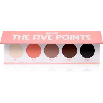 Miyo Eyeshadow The five points paletka očných tieňov odtieň 1 ks