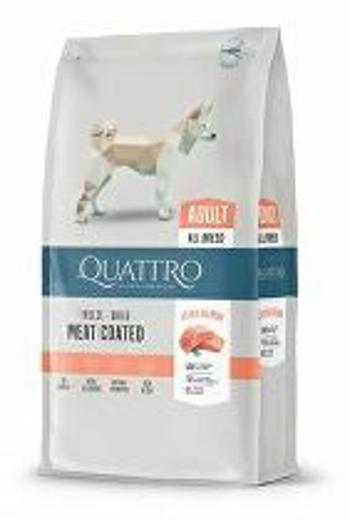 QUATTRO Dog Dry Premium All Breed Adult Salmon 3kg 3 + 1 zadarmo