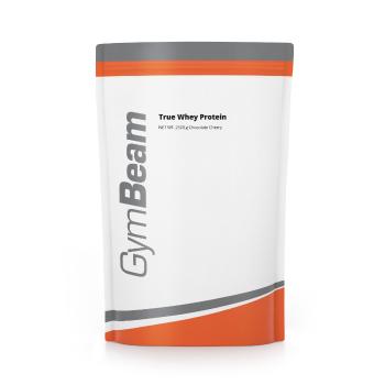 Proteín True Whey - GymBeam, príchuť čokoláda višňa, 2500g