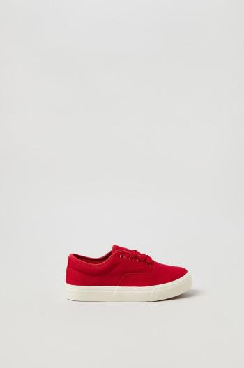 Detské topánky OVS červená farba