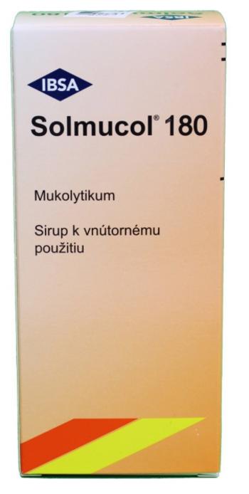 Solmucol sirup 180 ml