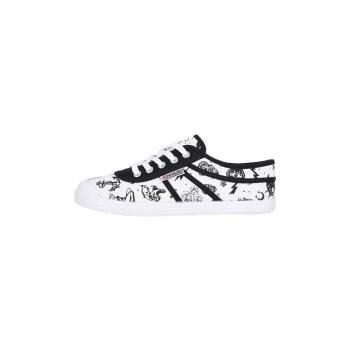 Kawasaki  Tattoo Canvas Shoe K202420-ES 1002 White  Módne tenisky Biela