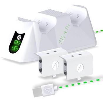 STEALTH Twin Charging Dock + Battery Packs - White - Xbox (5055269711865)