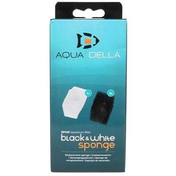 Ebi Aqua Della biely a čierny molitan do filtra af-400, 4 ks (4047059463253)