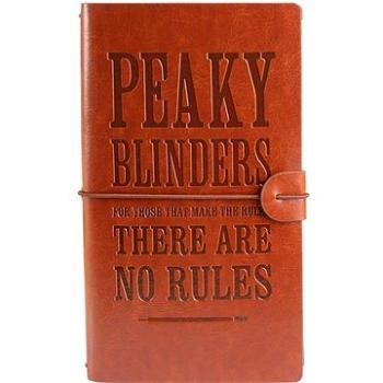 Peaky Blinders – There Are No Rules – cestovný zápisník (8435497269944)