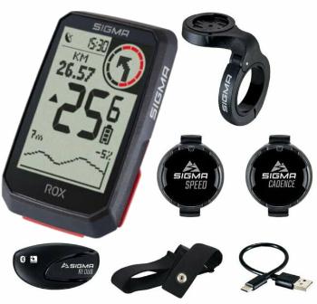 Sigma Bike Computer Rox 4.0 Sensor Set Black