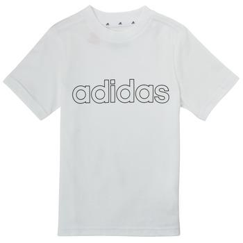 adidas  Tričká s krátkym rukávom ALBA  Biela