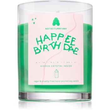 Not So Funny Any Crystal Candle Hapee Birthdae sviečka s kryštálom 220 g