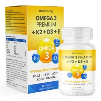 MOVit Omega 3 + K2 + D3 + E PREMIUM