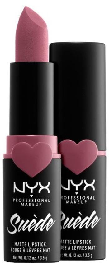 NYX PROFESSIONAL MAKEUP Matný rúž Suede Matte Lipstick - Soft Spoken 3.5 g