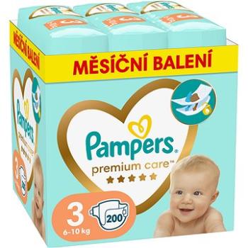 Pampers PremiumP 3 200ks (6-10kg)