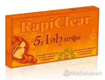 RapiClear 5 x Lh strips ovulačný test 5ks