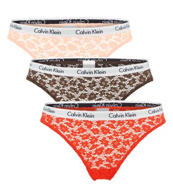 CALVIN KLEIN - nohavičky 3PACK carousel moon color - special limited edition-L