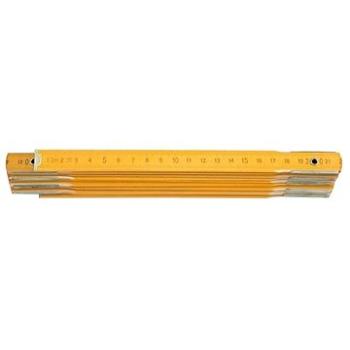 Vorel Meter skladací 2 m drevený žltý (5906083150203)