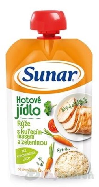 Sunar Hotové jedlo Ryža s kuracím mäsom a zeleninou (od ukonč. 6. mesiaca) 120 g