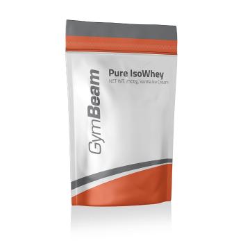 Proteín Pure IsoWhey - GymBeam, príchuť čokoláda lieskový oriešok, 2500g